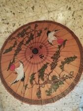 Ombrello parasole orientale cinese bambu carta