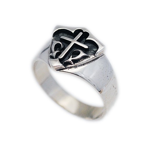 Anello rockabilly gotico - anello,