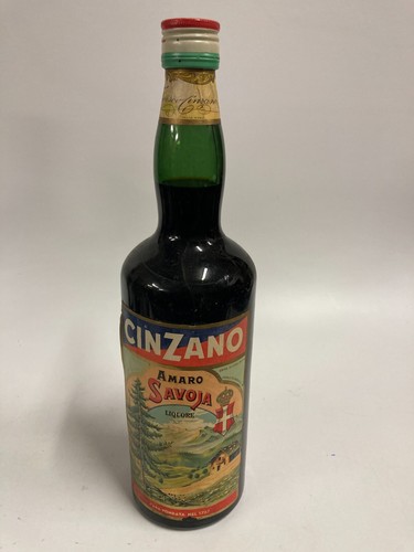 Cinzano amaro savoia lt 1 - amaro, lt.1