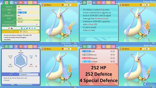 Qualsiasi shiny 6iv - 6iv, ev