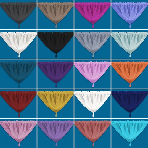 Swags voile con nappa - voile,