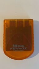 Memory Card SONY PLAYSTATION 1 PS1 COMPATIBILE  Trasparente 1Mb 15 Blocchi