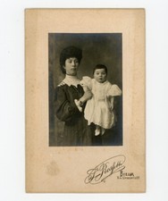 Vecchia Foto Donna Bambina