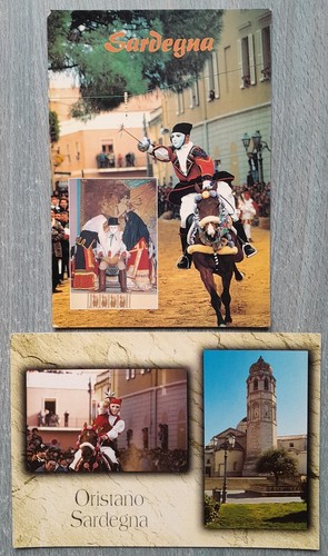 Cartoline oristano coppia - cartoline,