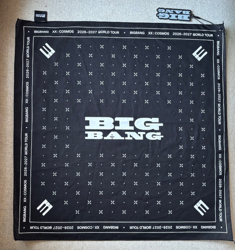 Bandana bigbang 20th - bandana,