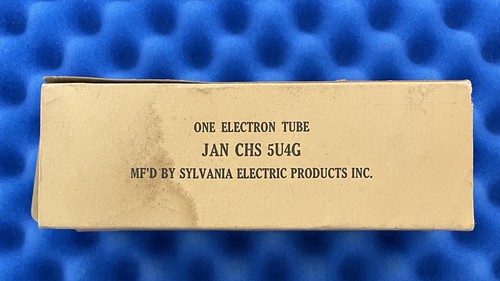 One sylvania 5u4g - one, tubo