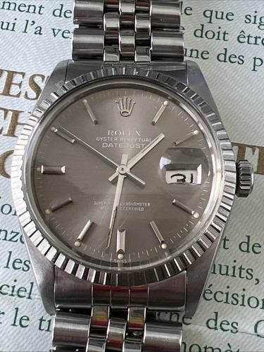 Rolex datejust acciaio - rolex, 36