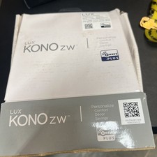 Lux Kono Smart Zwave Termostato Bianco