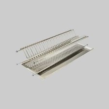 SCOLAPIATTI IN ACCIAIO INOX IN KIT 86 cm