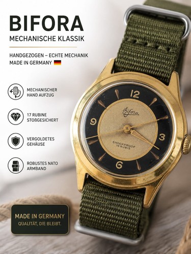 Orologio uomo bifora - orologio,