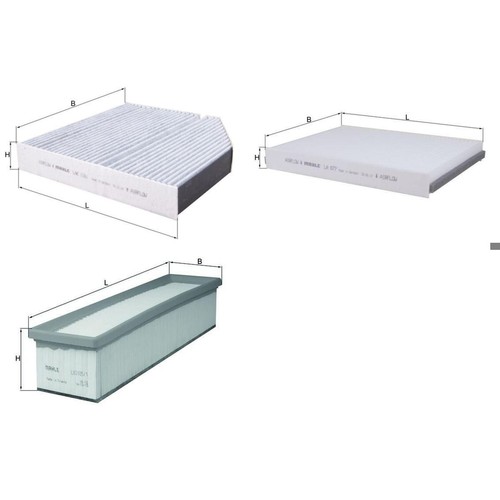 Set filtri knecht adatto - di,