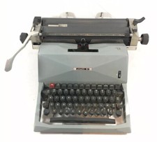 Machine à écrire De COLLECTION OLIVETTI 82 diaspron Bleu Ciel TYPEWRITER