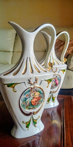 Antica coppia vasi anfore - coppia,