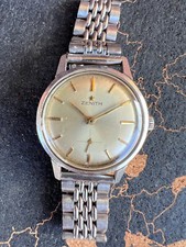 Zenith Movement Cal 2531 Original Dial Patina Rare Vintage Watch