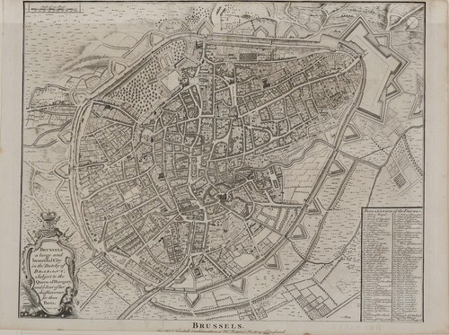 Mappa bruxelles belgio city - mappa,