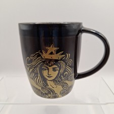 Starbucks Mug 2012 Nera Sirena Oro Collector 