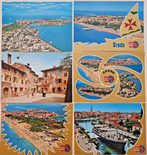 Lotto 6 cartoline GRADO