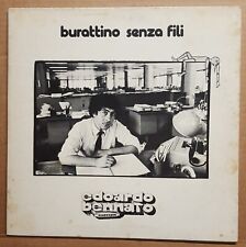edoardo bennato burattino senza fili disco vinile 33 giri 1977 smrl6209