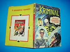 KRIMINAL n 300 LE BARE DI GHIACCIO originale (1971) corno MAGNUS non di busta