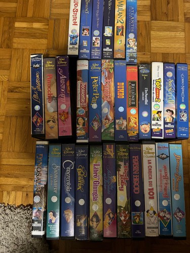 Lotto vhs disney - vhs, 28
