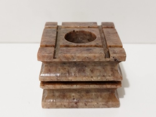 Porta candele marmo vintage - candele,
