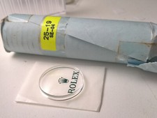 ROLEX SUBMARINER 5513 5512 TROPIC B25 - 19 DOMED ACRYLIC GLASS  GENUINE 100%