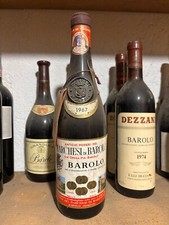 vino rosso Barolo 1967 da