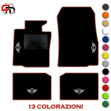 QUEMAR Kit Tappetini Auto per MINI COUNTRYMAN R60 R61 Set Tappeti PERSONALIZZATI