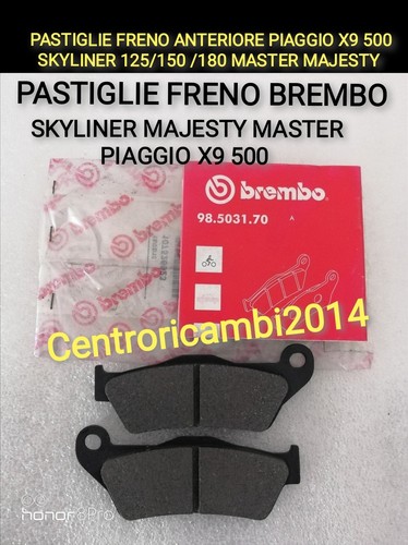 Pastiglie freno anteriore - pastiglie,