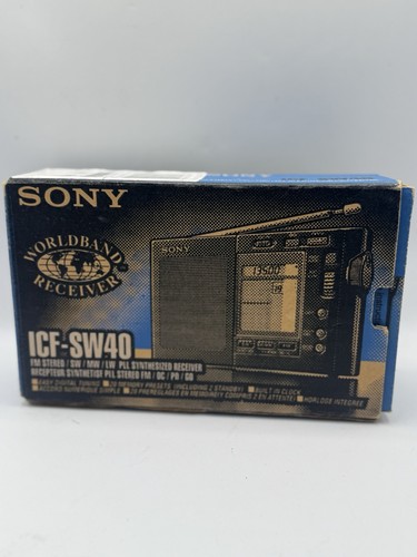 Sony icf sw40 ricevitore - icf-sw40, world