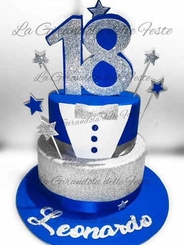 Torta finta per anni - finta,