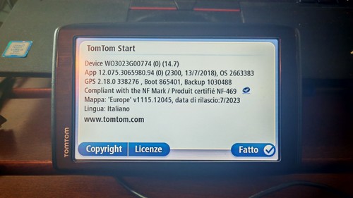 Navigatore satellitare tomtom - navigatore,