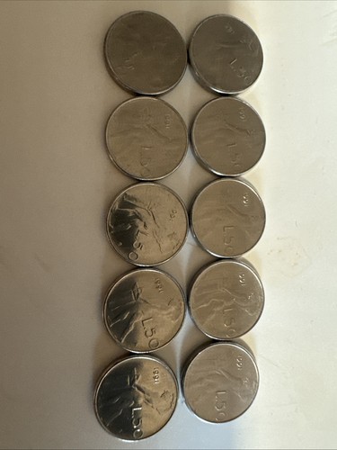 10monete lire vulcano - 10monete,
