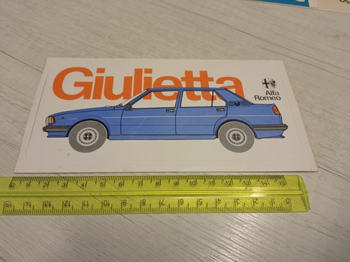 Raro adesivo sticker giulietta - raro,