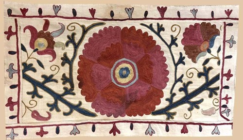 Antico frammento suzani - suzani, ricamo