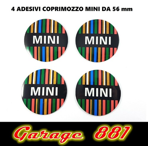 Adesivi coprimozzo mini cooper - adesivi,