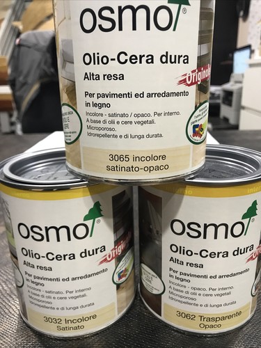 Osmo olio cera - olio, per