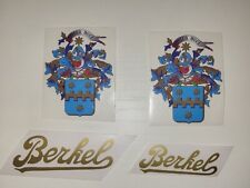 KIT ADESIVI BERKEL,CORSIVO GRANDE / PICCOLO  per restauro bilance affettatrici