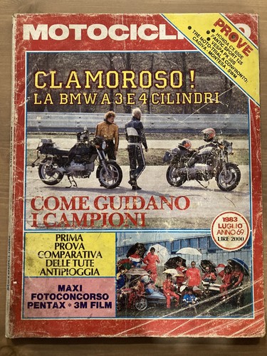 Motociclismo luglio 1983 vespa - motociclismo,