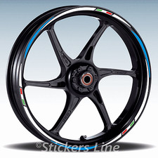 Adesivi ruote moto strisce