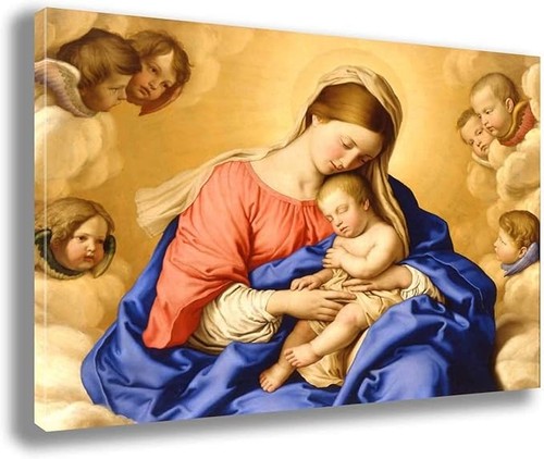 Quadro 30x50cm sacra famiglia - 30x50cm,