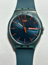 Blue swatch watch suog701 - watch,