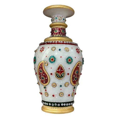 Vaso marmo fatto mano - vaso, in