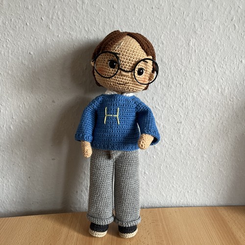Bambola amigurumi harry potter - bambola,
