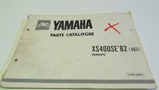 Catalogo ricambi originale Yamaha XS 400 SE 1982