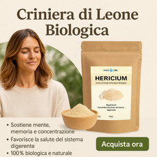 HERICIUM criniera di leone
