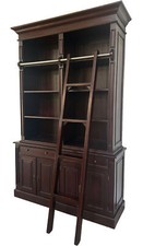 Libreria inglese in mogano con