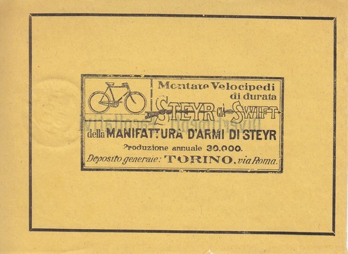 C5943 bicicletta volantino - c5943, di