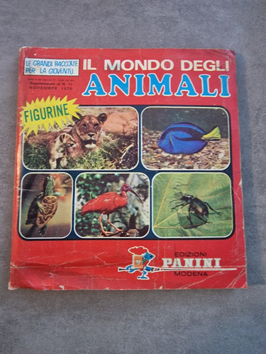 Album mondo degli animali - mondo,