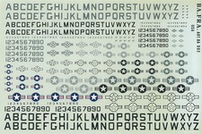 Decals AEREI AMERICANI USA